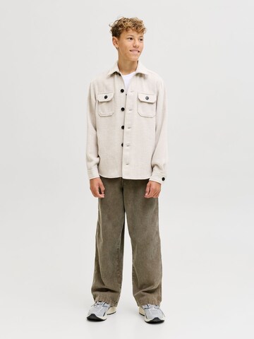 Jack & Jones Junior Comfort Fit Hemd in Beige