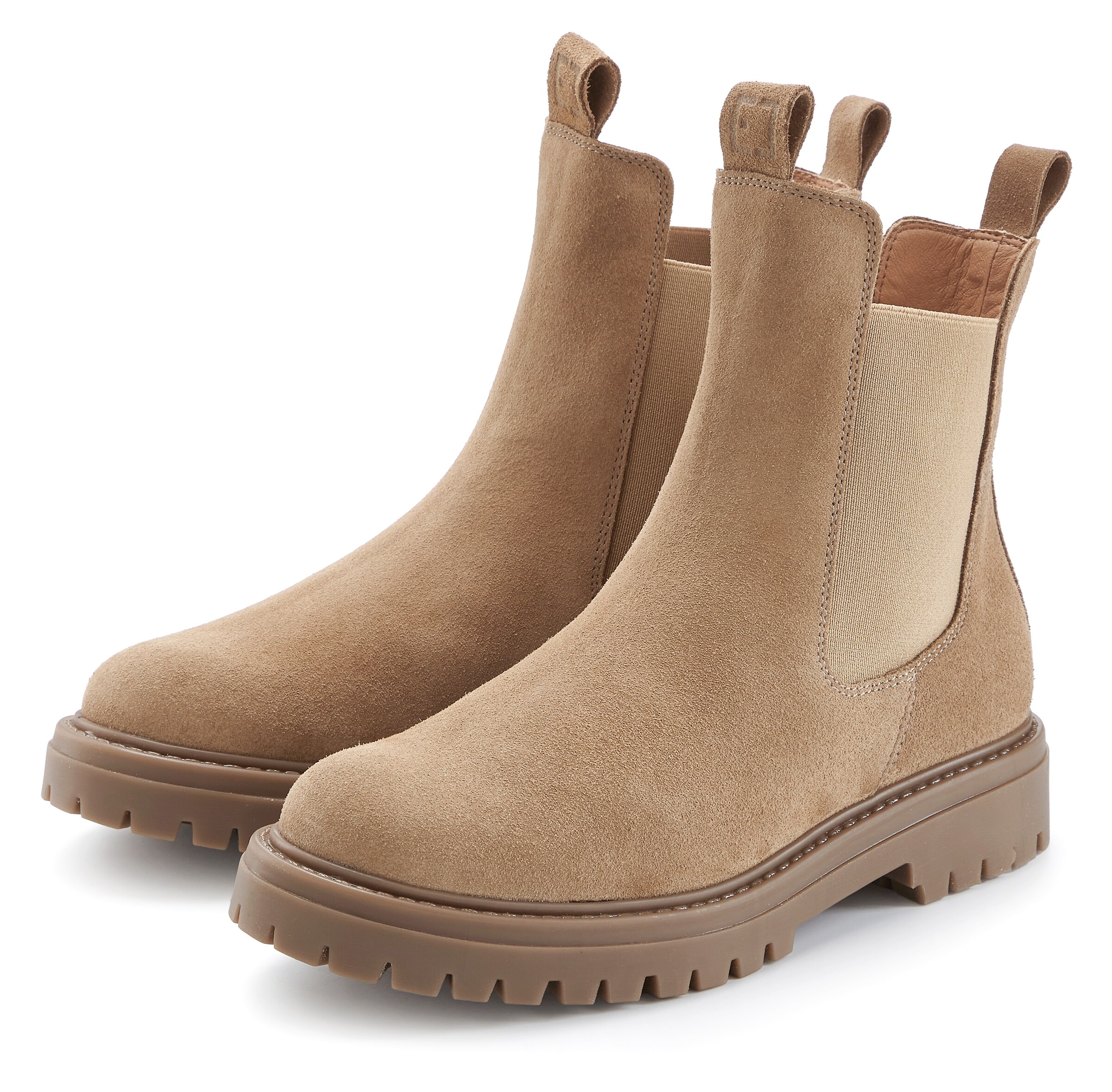 Elbsand Chelsea Boots in Brown
