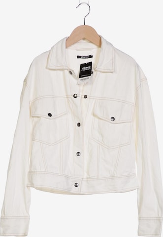 Gina Tricot Jacket & Coat in S in White: front