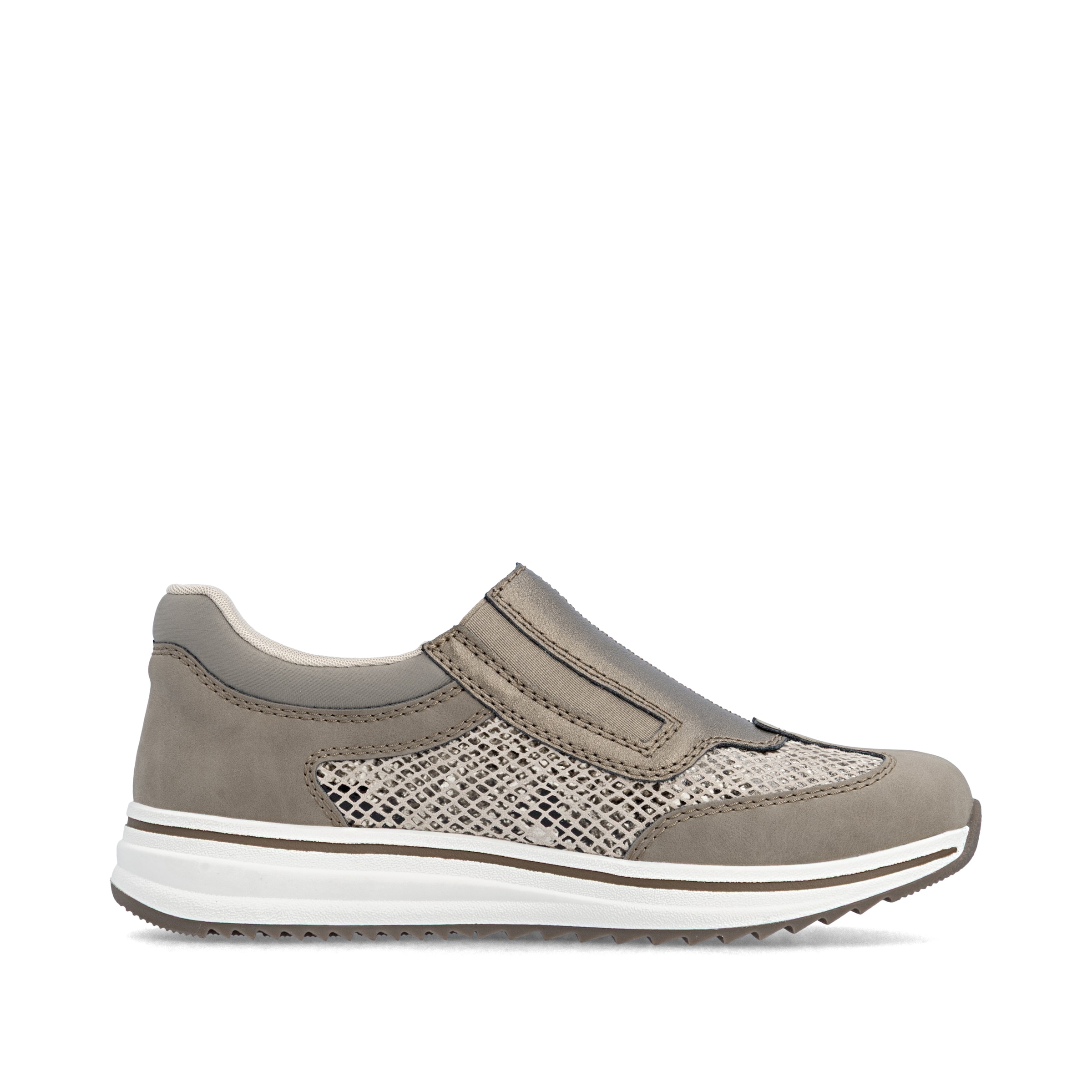 Slip on Rieker en marron
