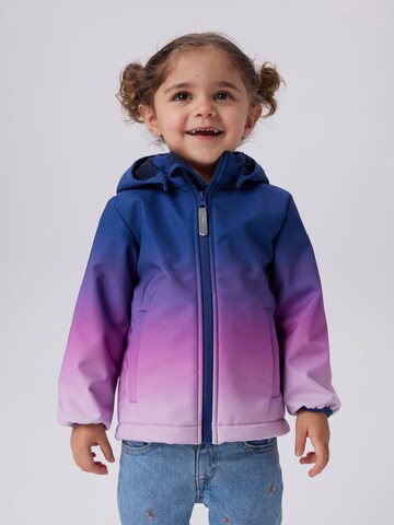 NAME IT Functionele jas 'MALTA05' in Blauw: voorkant