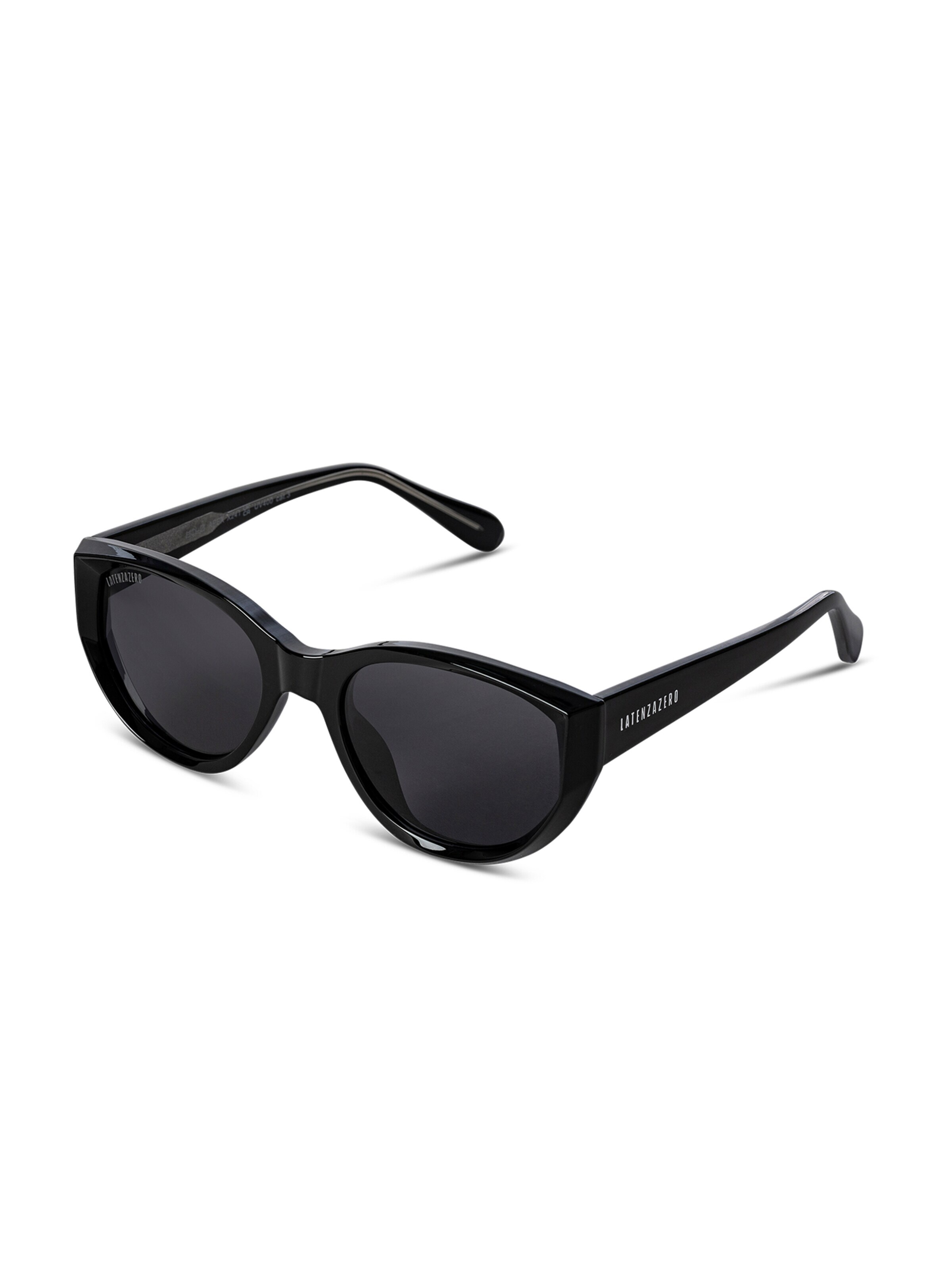 LatenzaZero Sonnenbrille 'Apex Sun' in Schwarz: Vorderseite