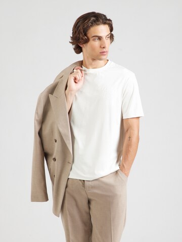 Lyle & Scott Shirt in Wit: voorkant