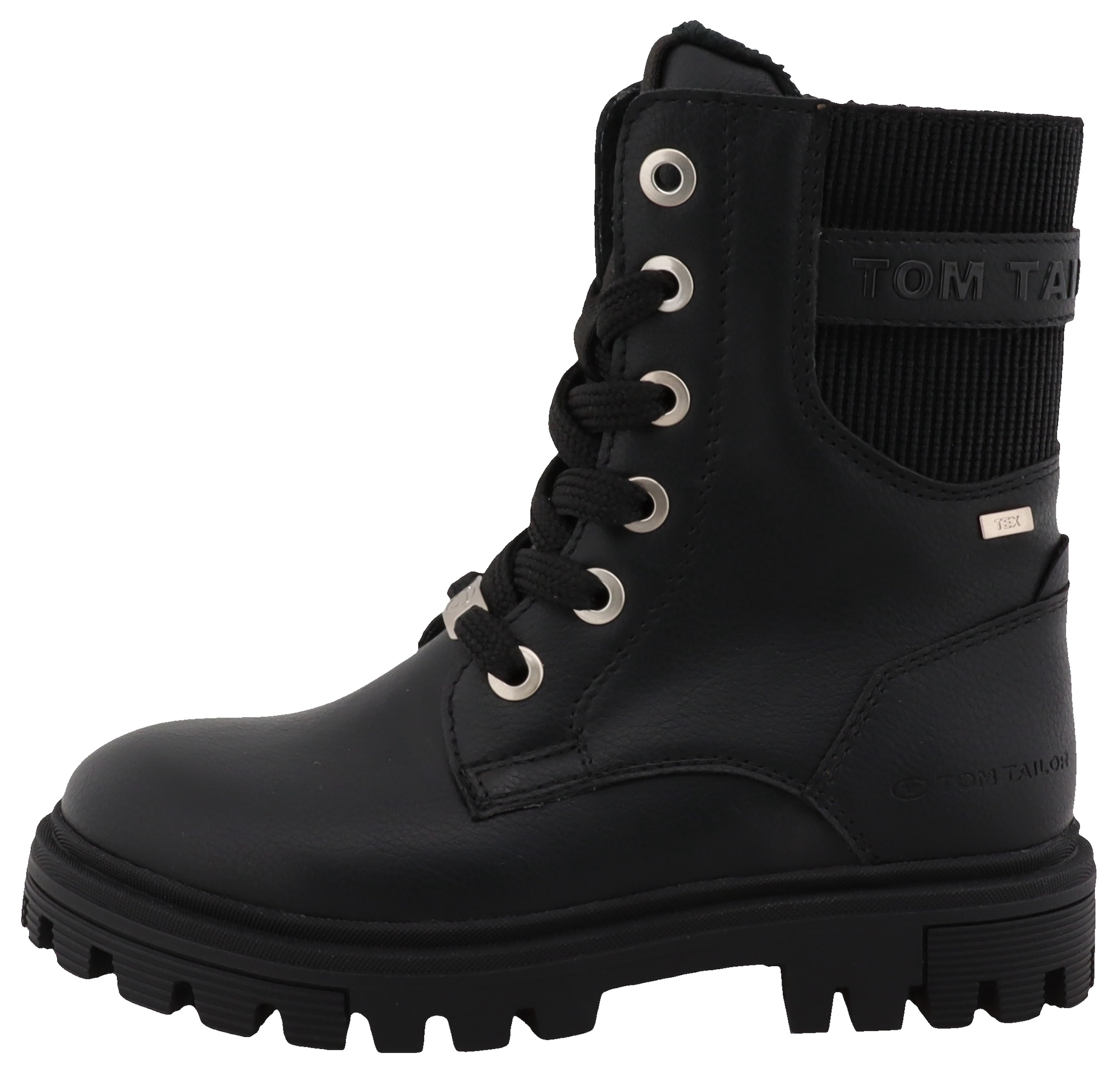 TOM TAILOR Boots in Black: front