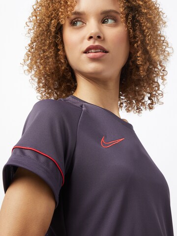 NIKE Functioneel shirt 'Academy 21' in Lila