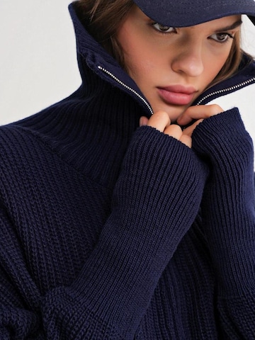 MixRay Strickjacke in Blau