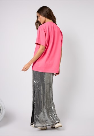 Maglietta 'Love' di OH APRIL in rosa