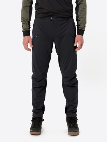 VAUDE Regular Outdoor trousers 'Minaki' in Black: front