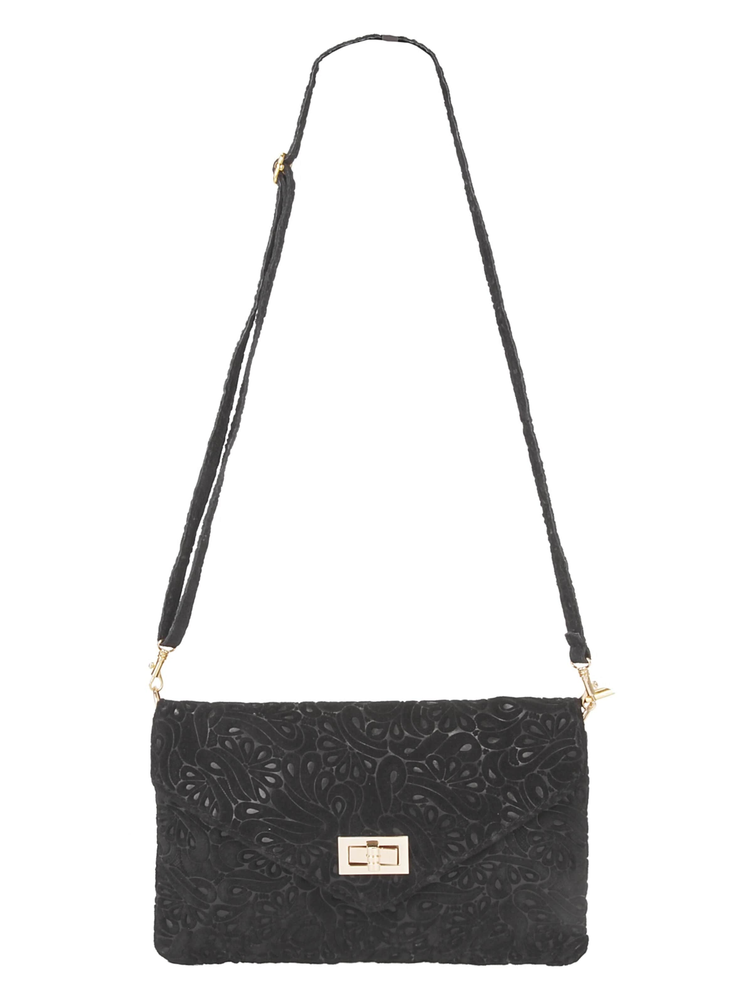 Samantha Look Clutch in Black