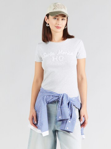 HOLLISTER Koszulka w kolorze szary: przód