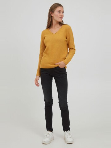 Pullover 'Ilva' di Oxmo in giallo