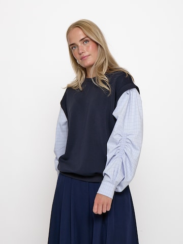 Felpa 'Sidney' di Peppercorn in blu: frontale