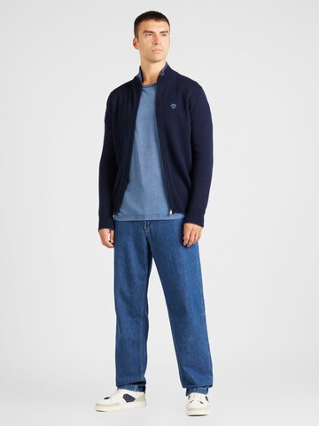 North Sails Strickjacke in Blau