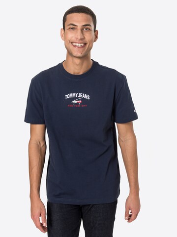 Tommy Jeans Tričko 'TIMELESS' – modrá: přední strana