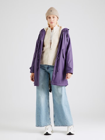 Derbe Raincoat 'Friese Tidaholm' in Purple