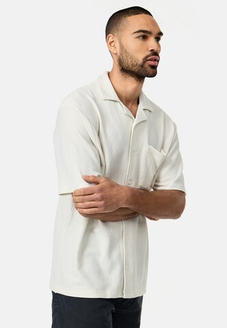 INDICODE JEANS Regular Fit Hemd 'Provo' in Weiß