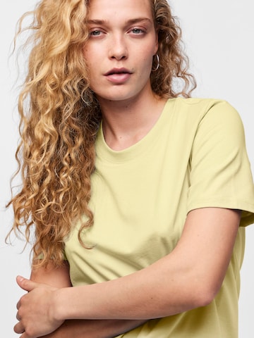 PIECES Shirt 'RIA' in Yellow