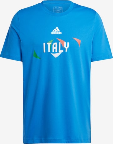 T-Shirt fonctionnel 'UEFA EURO24™ Italy' ADIDAS PERFORMANCE en bleu : devant