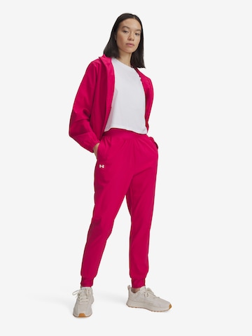 UNDER ARMOUR Sportbroek 'Rival' in Roze: voorkant