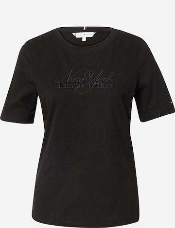 TOMMY HILFIGER T-Shirt in Schwarz: predná strana