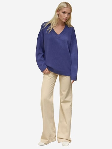 Pull-over oversize Hiccup en bleu
