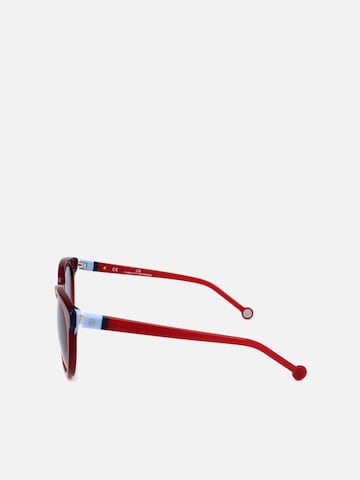Carolina Herrera Zonnebril in Rood