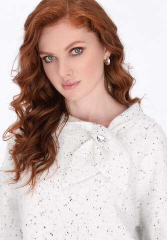 Pull-over DreiMaster Vintage en blanc