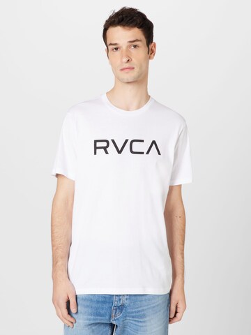 RVCA Tričko – bílá: přední strana