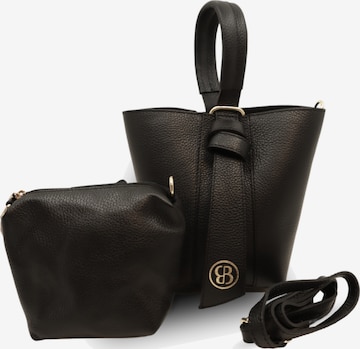 BESSO Handbag 'Sensibilità Funzionale' in Black: front