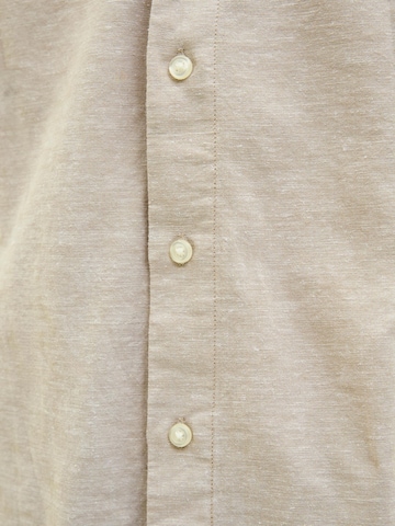 Jack & Jones Junior Regular fit Overhemd in Beige