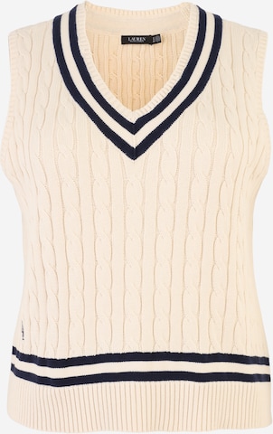 Lauren Ralph Lauren Plus Neulepaita värissä beige: etupuoli