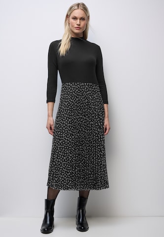 STREET ONE Kleid in Schwarz: Vorderseite