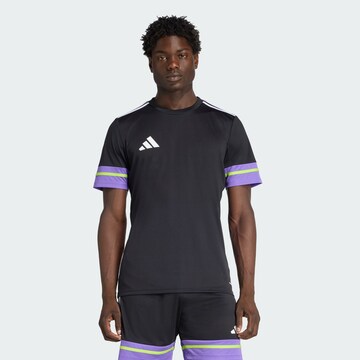 Maillot 'Squadra 25' ADIDAS PERFORMANCE en noir : devant