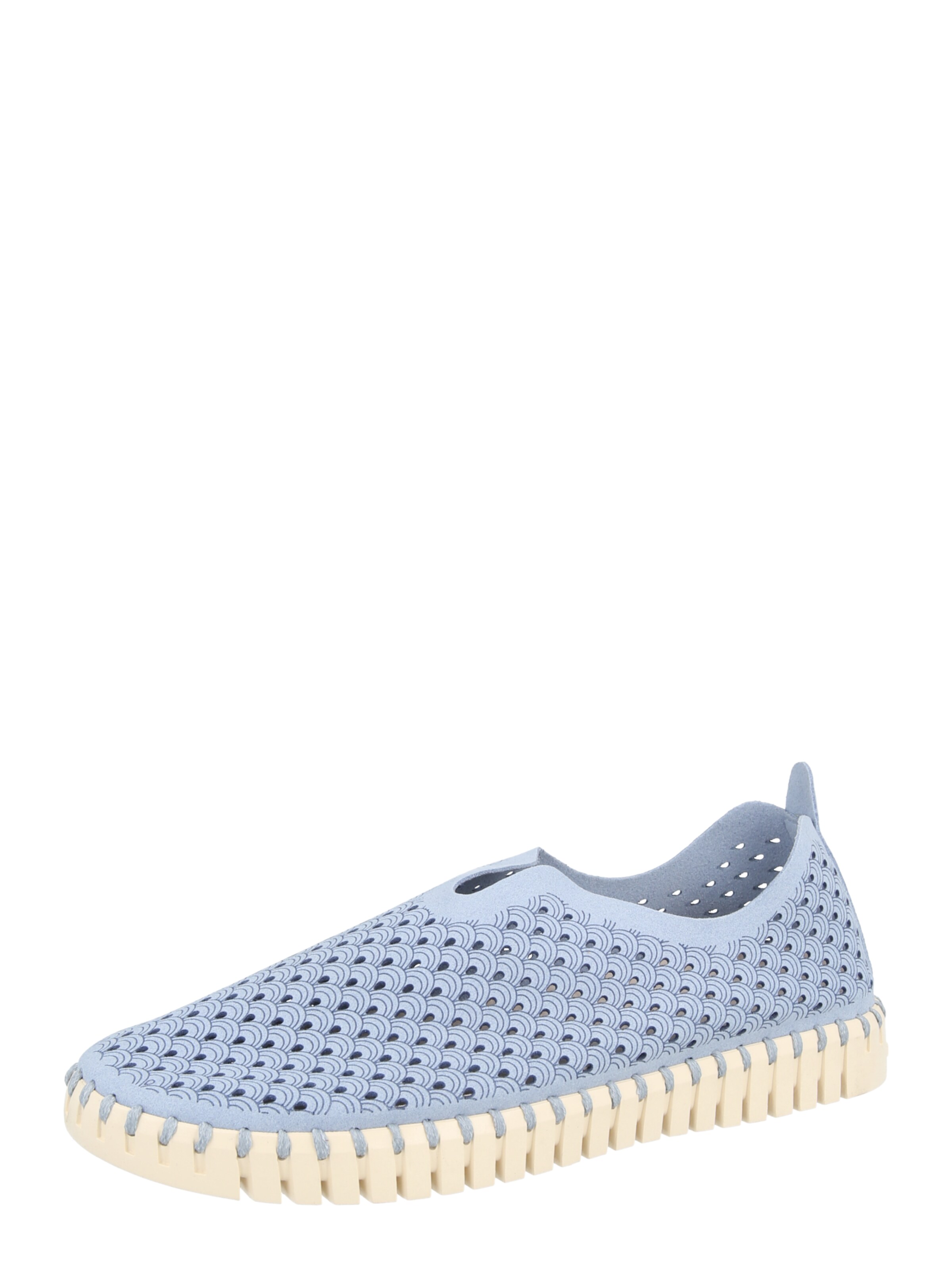 ILSE JACOBSEN Спортни обувки Slip On 'FLATS' в синьо: отпред