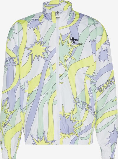 elho Between-Season Jacket 'Yellowstone 90' in Yellow / Green / Purple / White, Item view