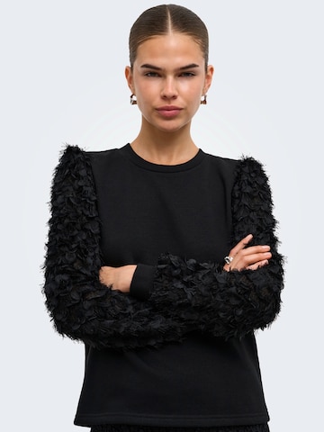 ONLYSweater majica 'ONLLAVIN' - crna boja