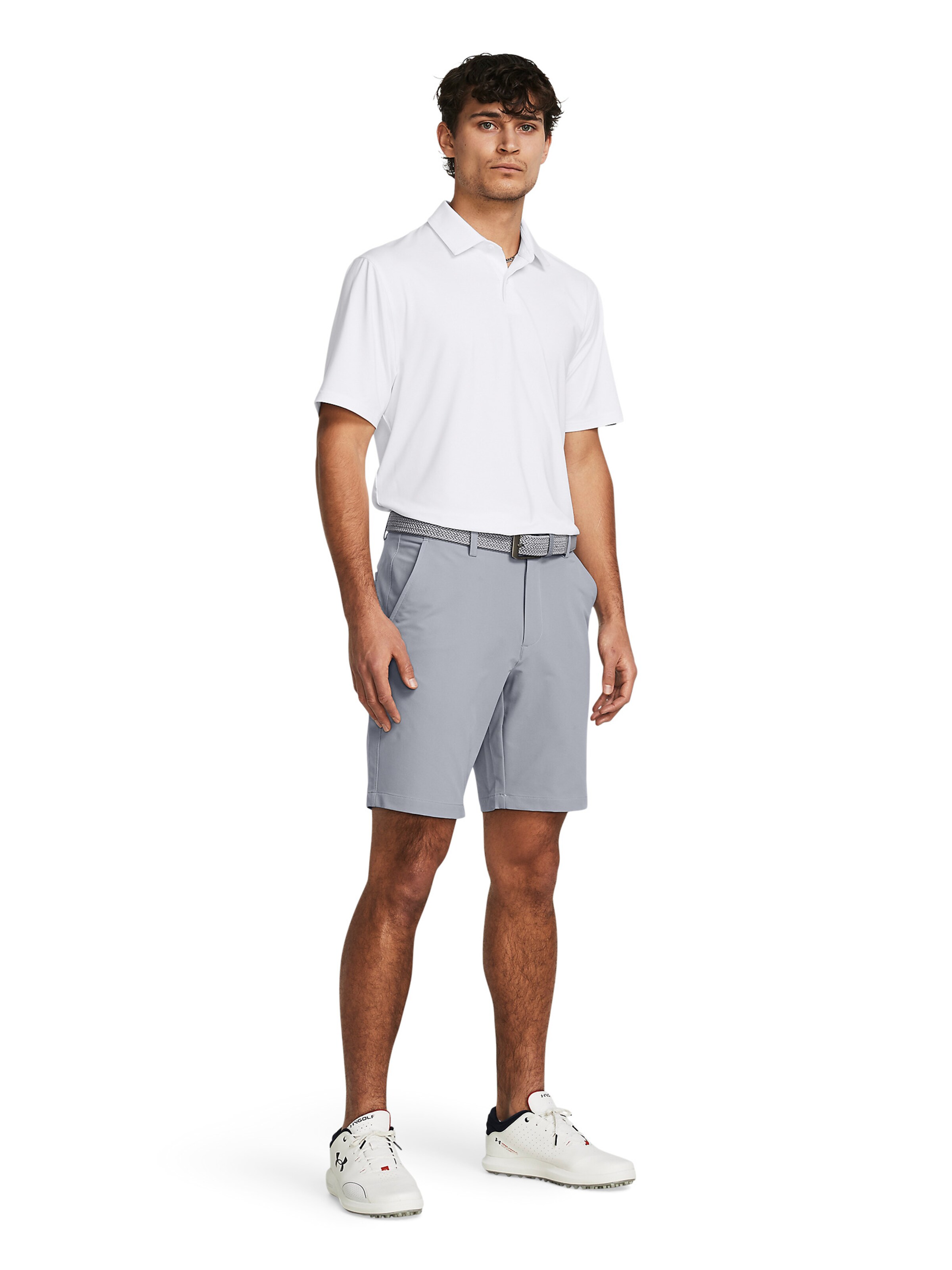 UNDER ARMOUR Regular Sports trousers in Grey