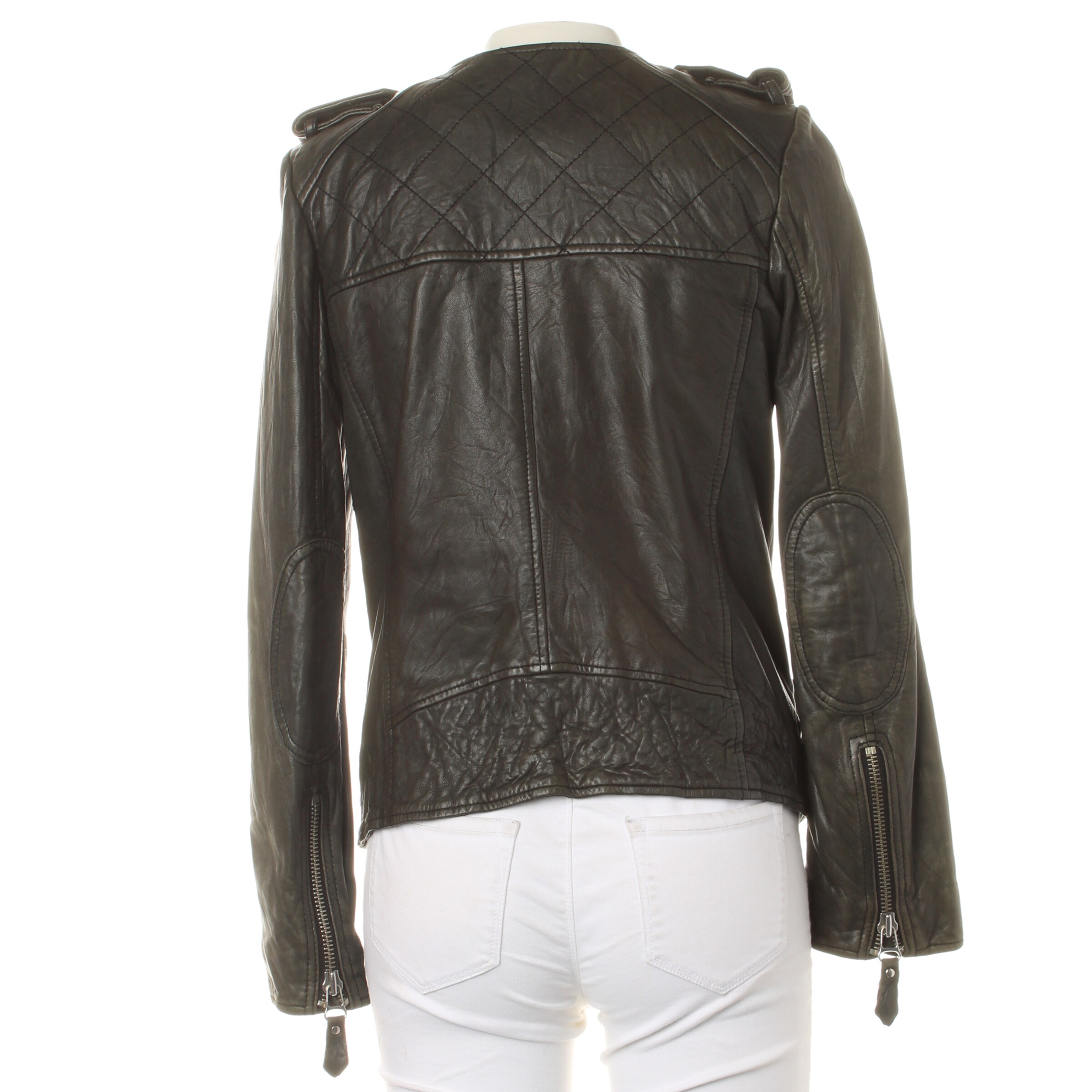 Isabel Marant Etoile Lederjacke / Ledermantel S in Grün