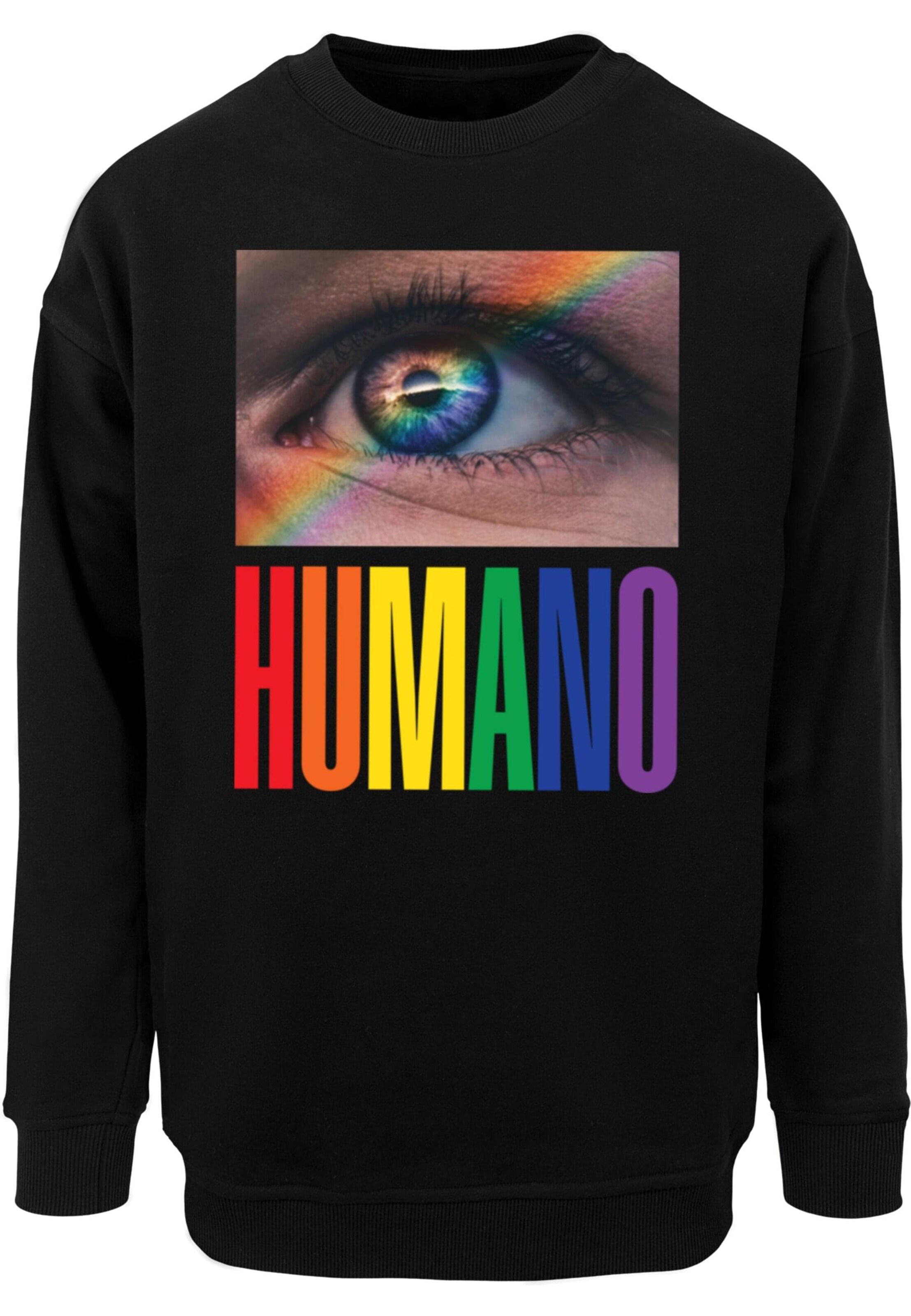 Merchcode Sweatshirt in Schwarz: Vorderseite