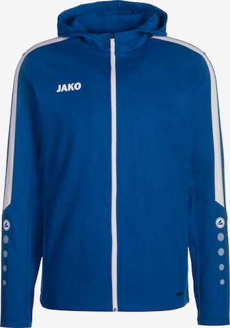 JAKO Athletic Jacket 'Power' in Blue: front