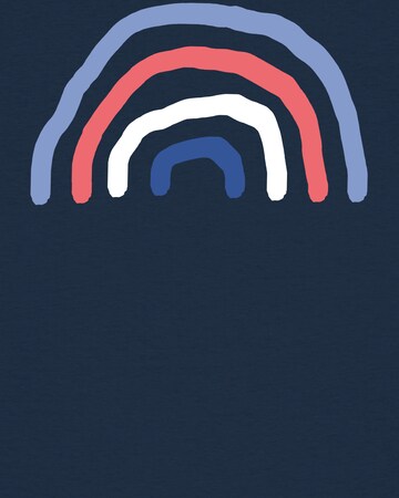 T-shirt 'Regenbogen' Watapparel en bleu