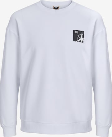 JACK & JONES - Sudadera 'Filo' en blanco: frente