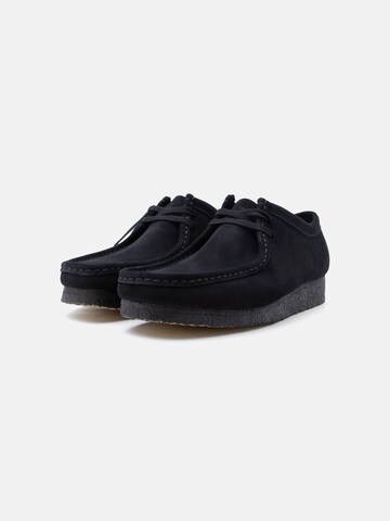 Clarks Originals Mokasini 'Wallabee Black' | črna barva