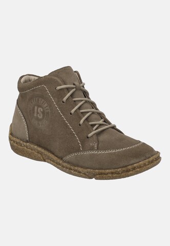 JOSEF SEIBEL Schnürstiefelette 'Neele' in Beige