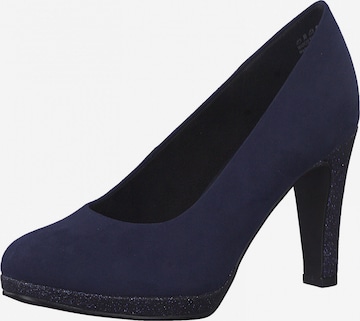 MARCO TOZZI Официални дамски обувки в синьо: отпред