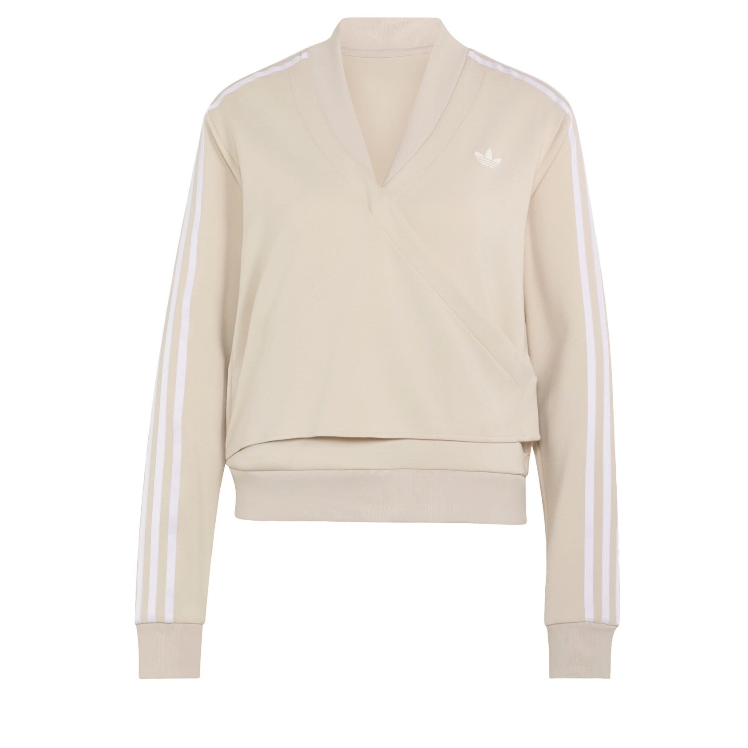 ADIDAS ORIGINALS Sweatvest 'Adiluna Season 2 Superstar' in XXS in de kleur Beige / Wit, Productweergave