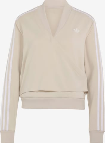 ADIDAS ORIGINALS Sweatvest 'Adiluna Season 2 Superstar' in Beige: voorkant