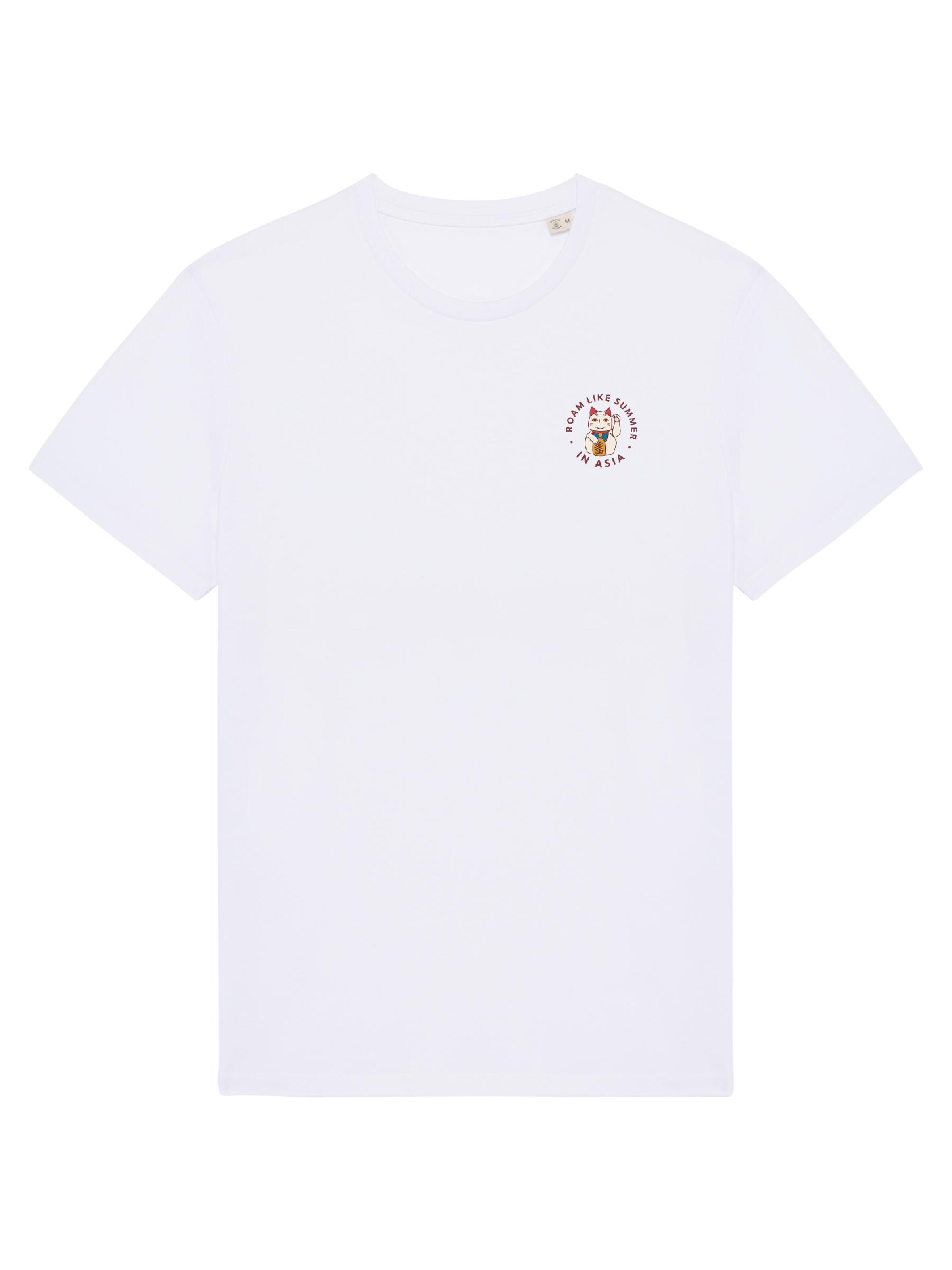 RoamLikeSummer Shirt 'Good Deals'‌‌‌ in Weiß
