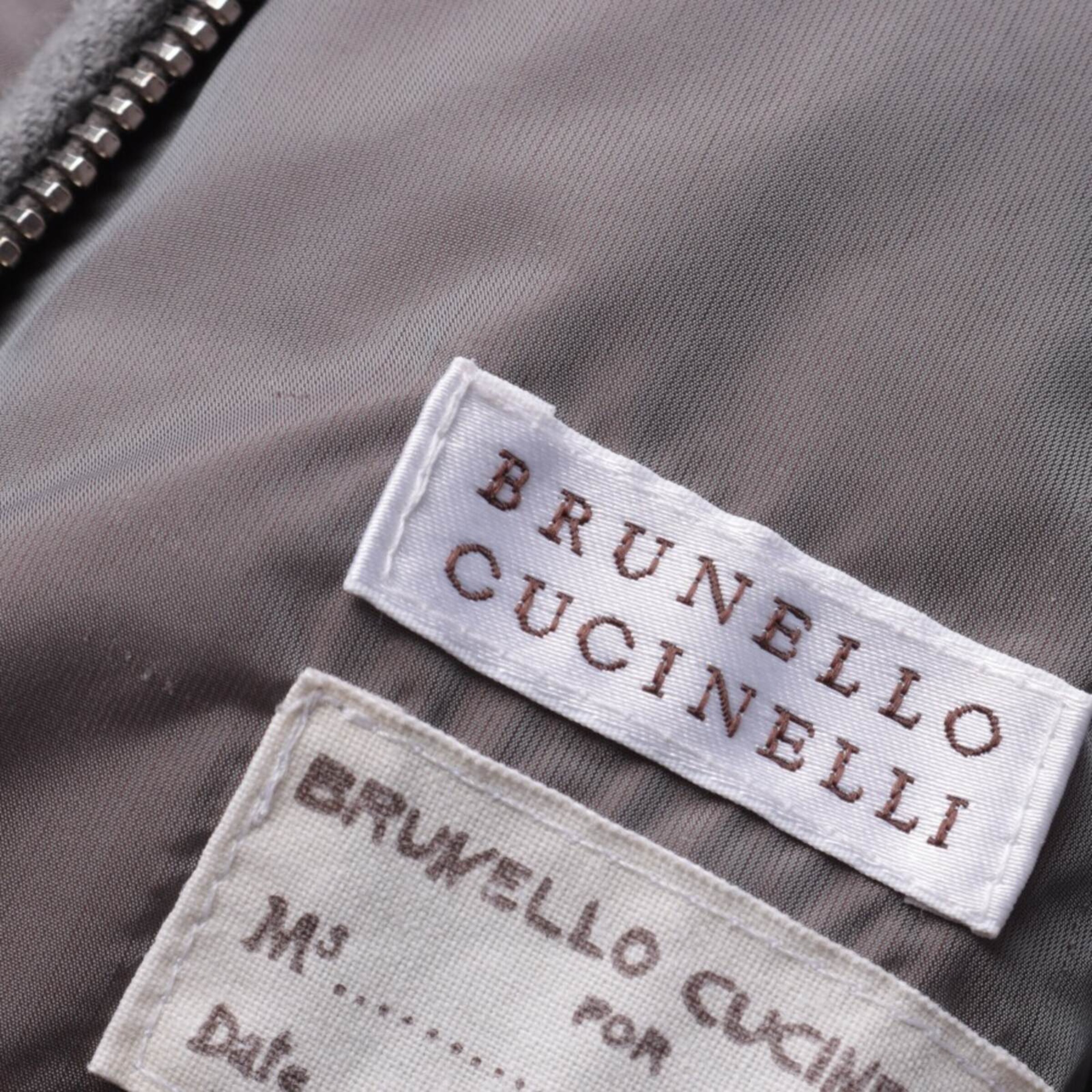 Brunello Cucinelli Übergangsjacke S in Grau