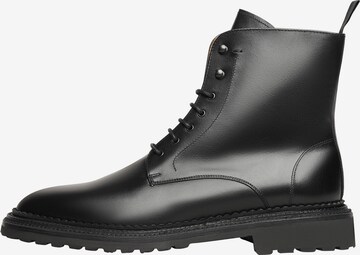 Henry Stevens Lace-Up Boots ' Winston PDB1 ' in Black